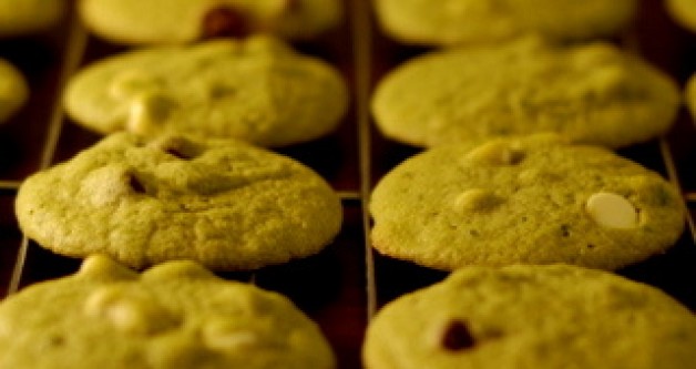 Cookies au Matcha et aux Pépites de Chocolat Blanc