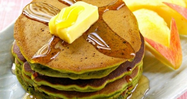 Pancakes au thé vert Matcha
